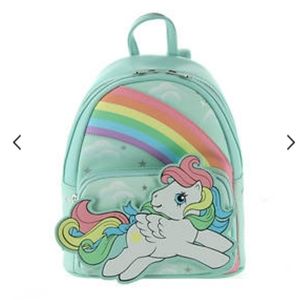 Lougefly original My Little Pony Rainbow mini backpack/purse